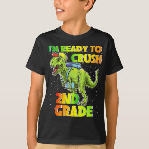 Dinosaur, ik ben klaar om de 2de graad terug te br t-shirt