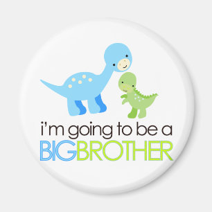 Dinosaur, ik word een grote broer magneet