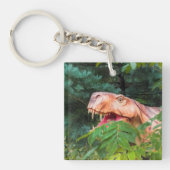 Dinosaur in the forest.  sleutelhanger (Voorkant)