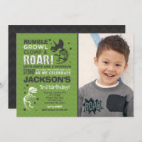 Dinosaur Invitation Anniversaire Dinosaur Fossil P