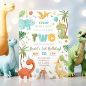 Dinosaur Invitation Anniversaire, Dinosaure ÉDITAB
