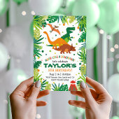 Dinosaur Invitation anniversaire T REX Party