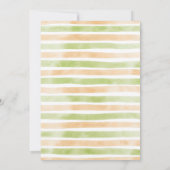 Dinosaur Invitation de fête du 2e anniversaire (Dos)