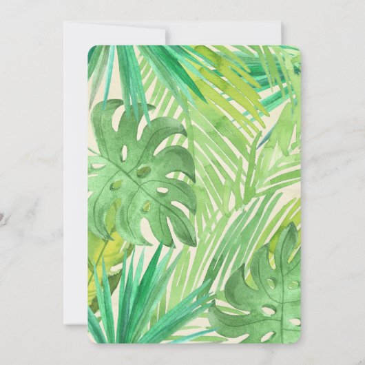 Dinosaur Invitations pour le premier anniversaire  (Dos)