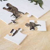 Dinosaur Jigzaag Puzzle Legpuzzel (Zijkant)