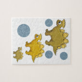 Dinosaur Jigzaag Puzzle Legpuzzel (Horizontaal)
