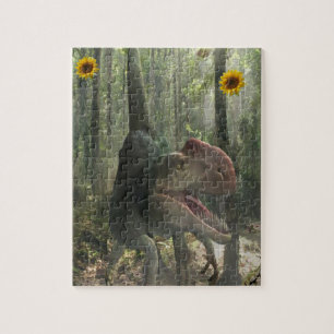 Dinosaur Jigzaag Puzzle Legpuzzel