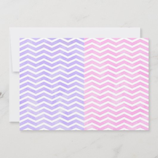 Dinosaur Joint Birthday Invitation for Girls Kaart (Achterkant)