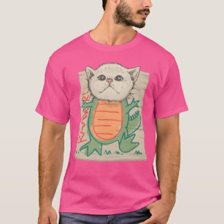 Dinosaur Kattenvriend T-shirt