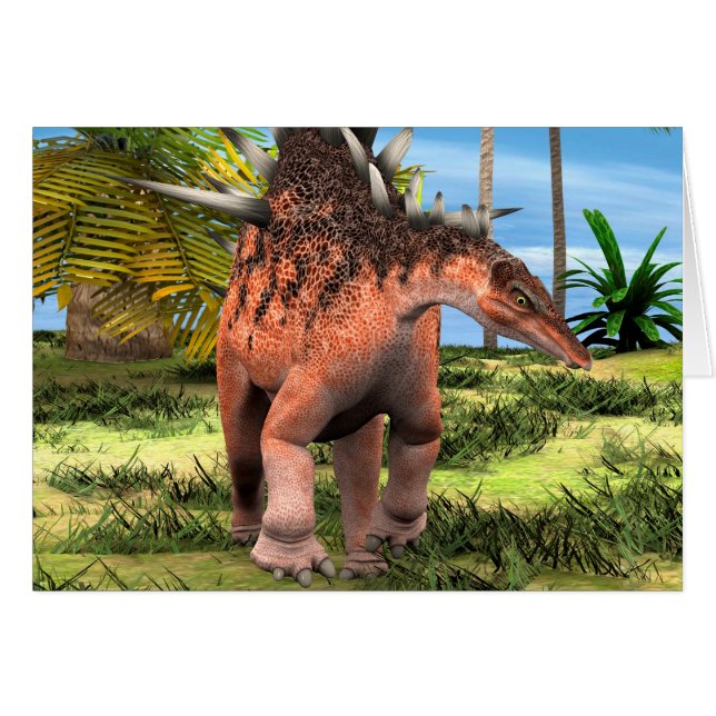 Dinosaur Kentrosaurus (Voorkant Horizontaal)