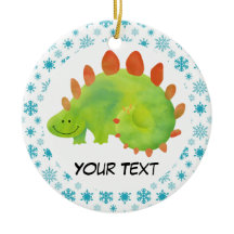 Dinosaur-kerstornament Gift