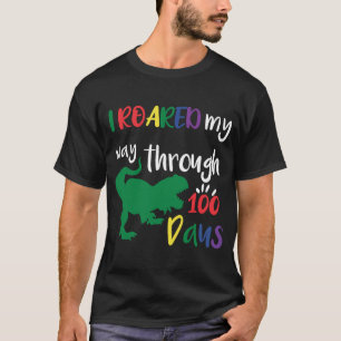 Dinosaur Kind dat ik 100 dagen veilig heb gemaakt T-shirt