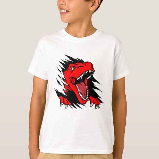 Dinosaur kinder t-shirt (Voorkant)