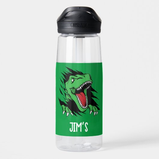 Dinosaur kinder waterfles (Achterkant)