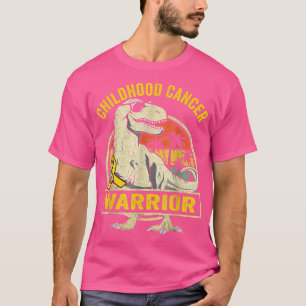 Dinosaur kinderkanker in september t-shirt