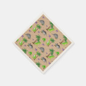 Dinosaur Land Cute Dino Servet (Hoek)