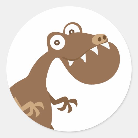 Dinosaur Land Sticker (Voorkant)