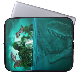 Dinosaur : Laptophoes van neopreen Laptop Sleeve
