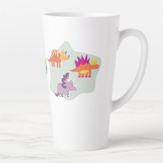 Dinosaur Latte Mok (Rechts)