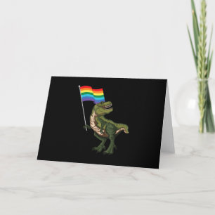 Dinosaur LGBT Gay Lesbian Transgender Nonbinary Kaart