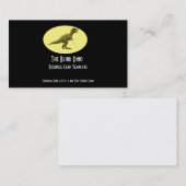 Dinosaur Logo - De blinde dinosaurus Visitekaartje (Voorkant / Achterkant)