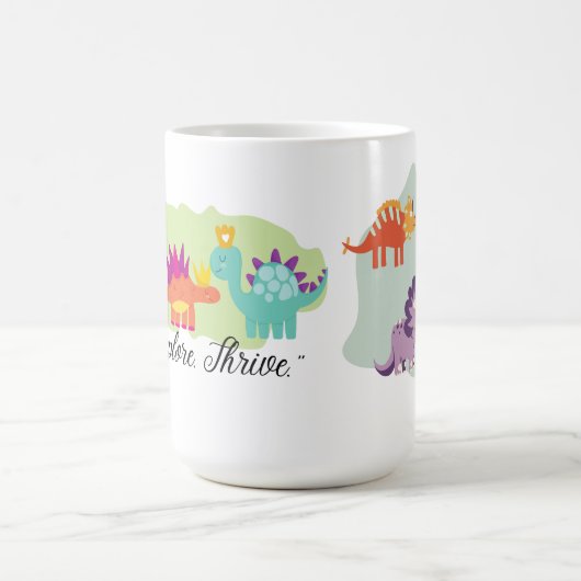 Dinosaur Magische Mok (Midden)