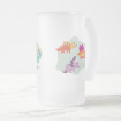 Dinosaur Matglas Bierpul (Voorkant rechts)