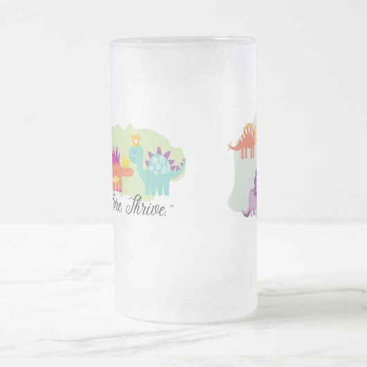 Dinosaur Matglas Bierpul (Center)
