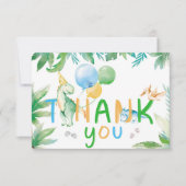 Dinosaur Merci Cartes (Devant)