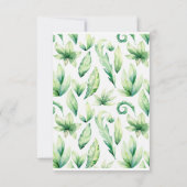 Dinosaur Merci Cartes (Dos)