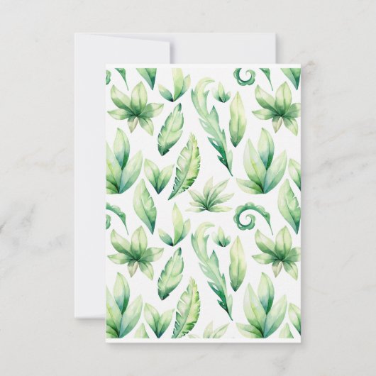 Dinosaur Merci Cartes (Dos)