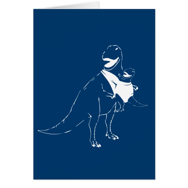 Dinosaur met baby (Voorkant)