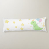 Dinosaur met ballonnen lichaamskussen (Achterkant)