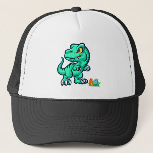 dinosaur met eieren trucker pet