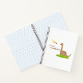 Dinosaur Meteor Meatballen Notitieboek (Binnen)