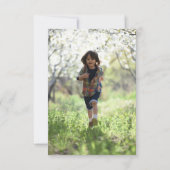 Dinosaur Modern Three Rex Birthday Invite Kaart (Achterkant)