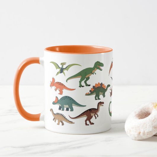 Dinosaur Mok (Met donut)
