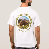 Dinosaur Nationaal Monument (NM) T-shirt (Achterkant)