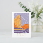 Dinosaur National Monument  Briefkaart (Staand voorkant)