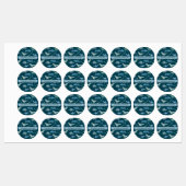 Dinosaur Nom personnalisé Étiquettes (Feuille)