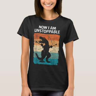 Dinosaur nu ben ik onweerlegbaar grappig Trex T-shirt