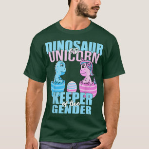 Dinosaur of Unicorn Houeper van het geslacht onthu T-shirt