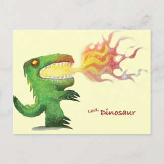 Dinosaur or Dragon beroemd gemaakt door Little T & Briefkaart
