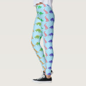 Dinosaur Parade leggings (Gauche)