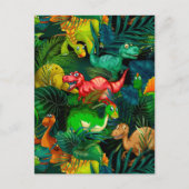 Dinosaur Park Briefkaart (Voorkant)