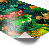 Dinosaur Park Foto Afdruk (Hoek)