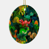 Dinosaur Park Keramisch Ornament (Rechts)