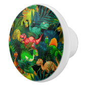 Dinosaur Park Keramische Knop (Rechts)