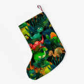 Dinosaur Park Kleine Kerstsok (Achterkant (Hangend))