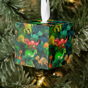 Dinosaur Park Kubus Ornament